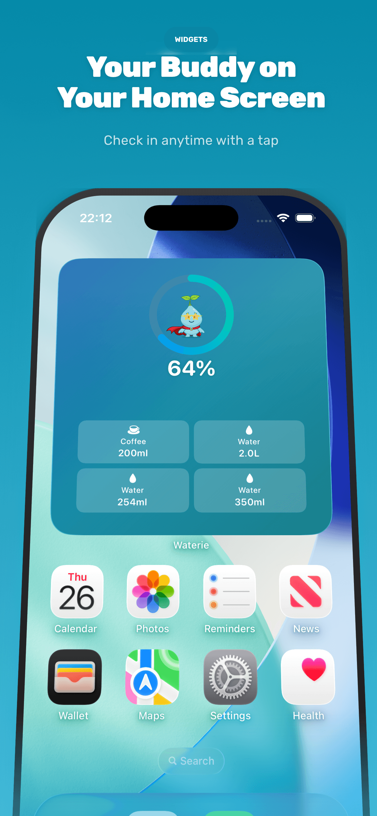 Home screen widget