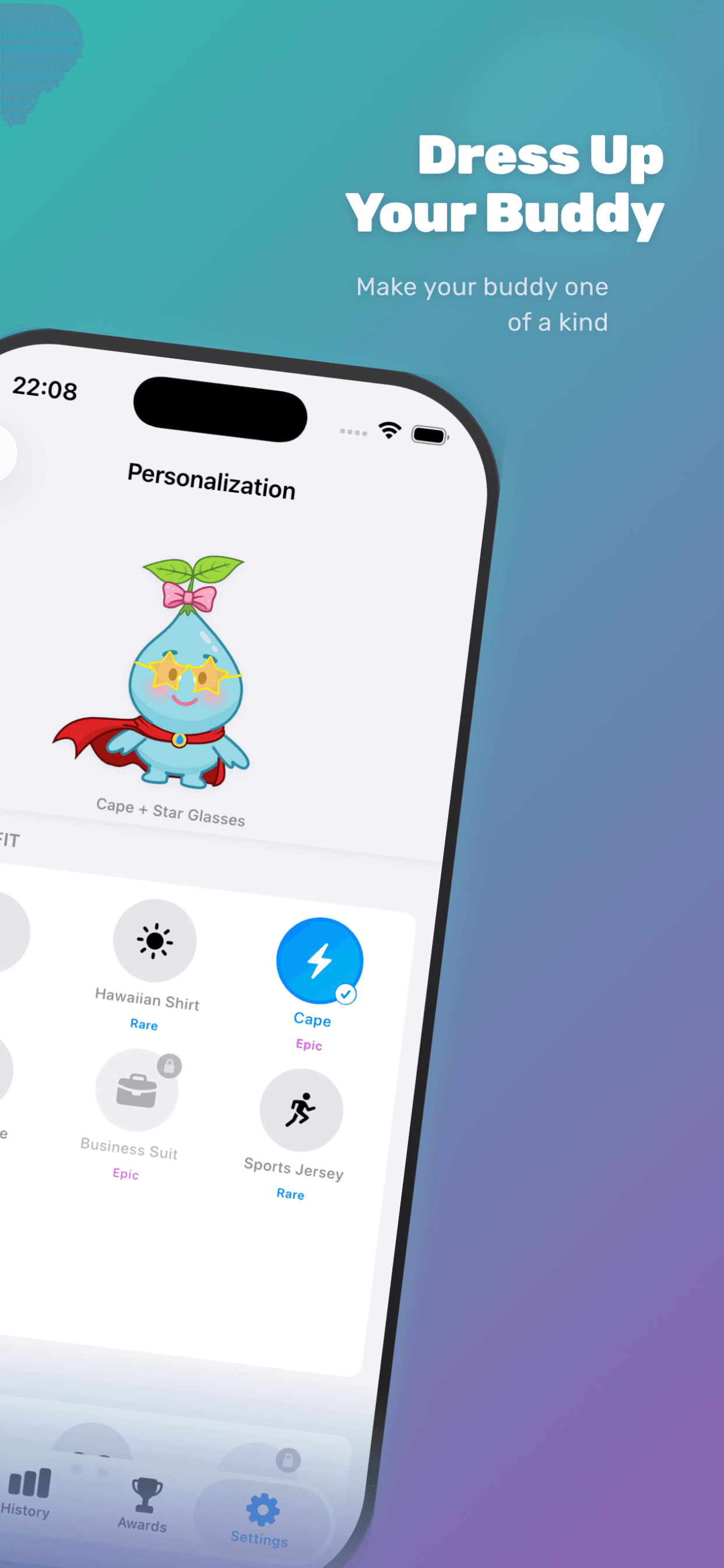 Buddy personalization